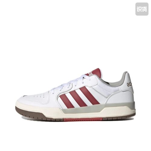 阿迪达斯adidas neo Entrap耐磨低帮板鞋男女同款FW3462河南仓