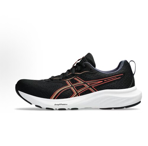 Asics 亚瑟士GEL-PULSE 16 圆头舒适 低帮跑步鞋 女款 黑红017仓