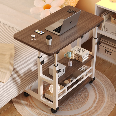 床边桌可移动升降桌多功能书桌笔记本电脑支架家用读书办公神器写字板阅读看书桌子床上小桌板长方形学习桌