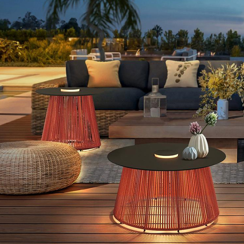 蒸客户外太阳能草坪灯防水桌子灯