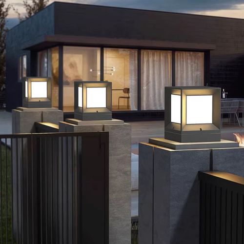 LED户外防水庭院围墙大门柱头灯