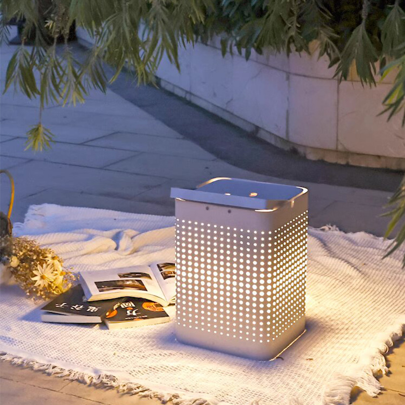 蒸客户外太阳能草坪灯手提露营灯