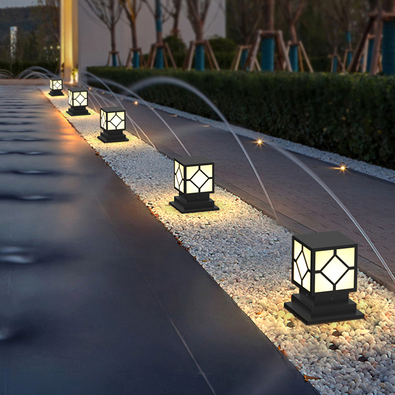 室外led防水简约花园太阳能灯