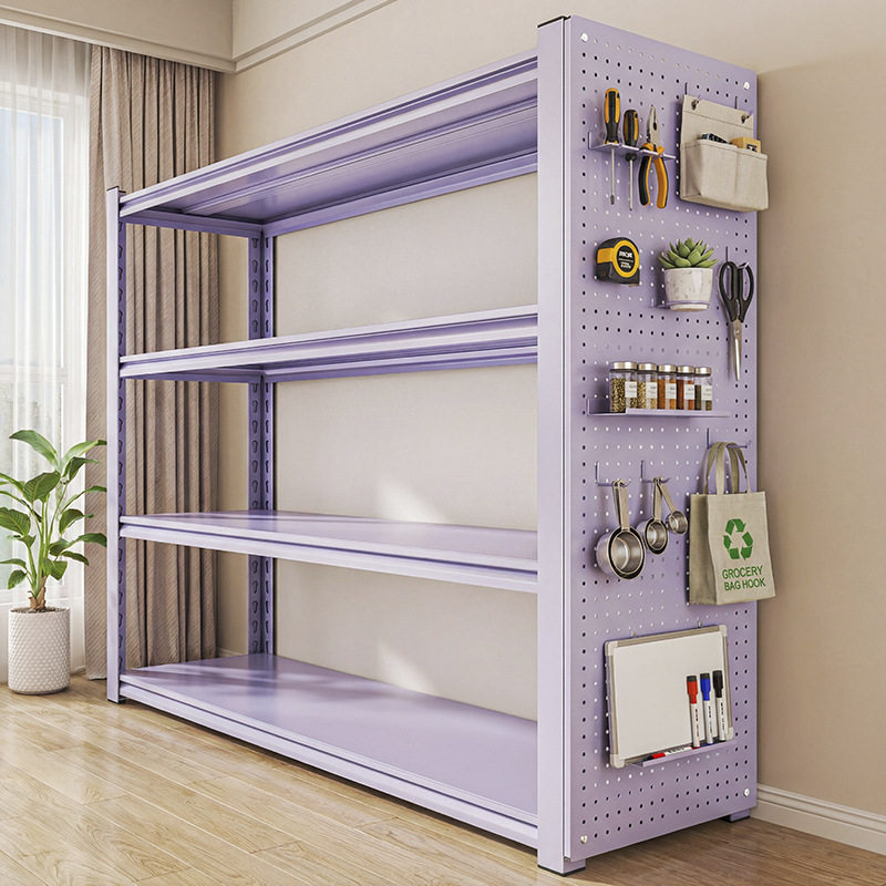 家用紫色置物架钢制书架落地多层收纳架阳台储物架花草盆栽展示架,收纳整理,阳台置物架,淘宝优惠券,粉丝福利购,淘宝优惠卷