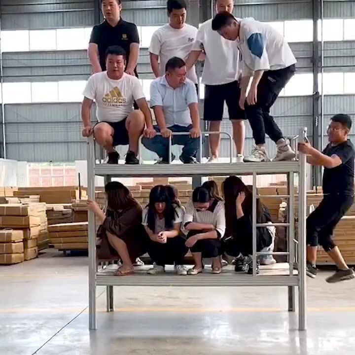 员工上下铺铁床学生公寓宿舍铁艺双层床高低钢架床工地实用铁架床,商业/办公家具,学校双层床/宿舍床,淘宝优惠券,粉丝福利购,淘宝优惠卷