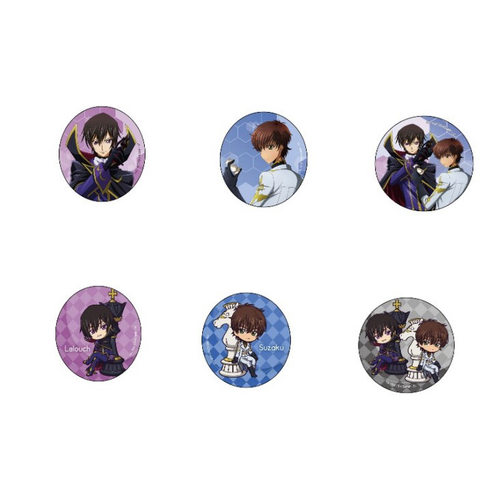 反叛的鲁鲁修 国际象棋 ver. 吧唧徽章 全6种