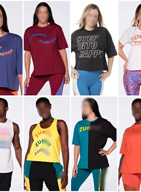 清仓ZW健身服运动休闲服瑜伽上衣T恤150 169 170 011 065 180 157