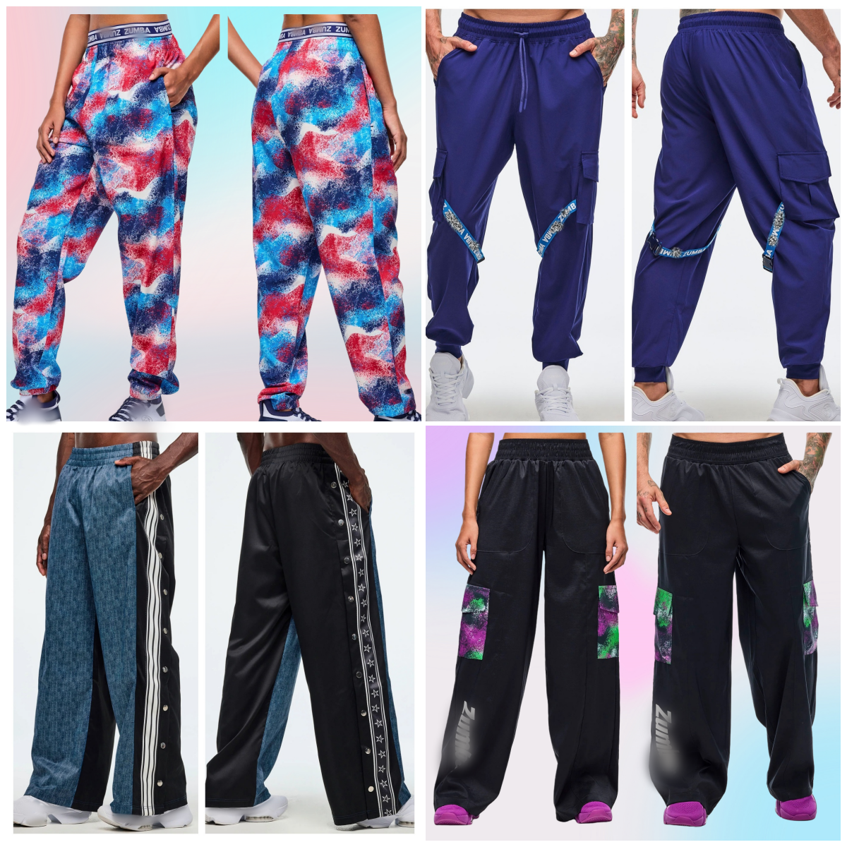 新款ZW健身服舞蹈运动服休闲现货高品质长裤面料 683 084 694 685