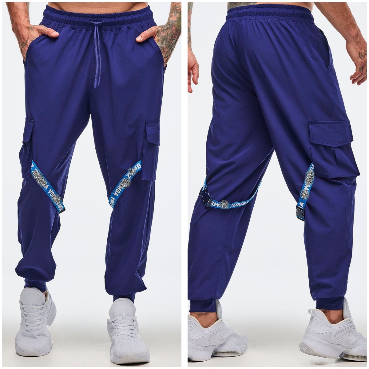 现货新款ZW健身服舞蹈运动服休闲裤夏季薄款飘带裤时尚速干   084