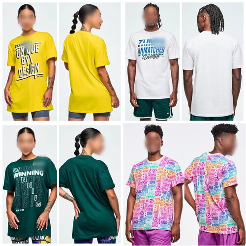ZW新到款式健身服运动舞蹈短袖休闲服上衣中性穿纯棉短袖 305 298