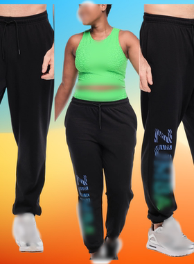 清仓处理ZW现货尊健身服Zum桑巴舞蹈服宽松裤宽松棉毛圈长裤  055