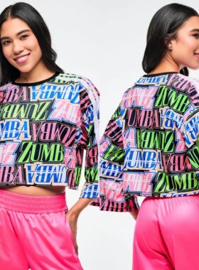 ZW新款尊舞健身服瑜伽短袖上衣T恤运动休闲服短袖宽松女  1315