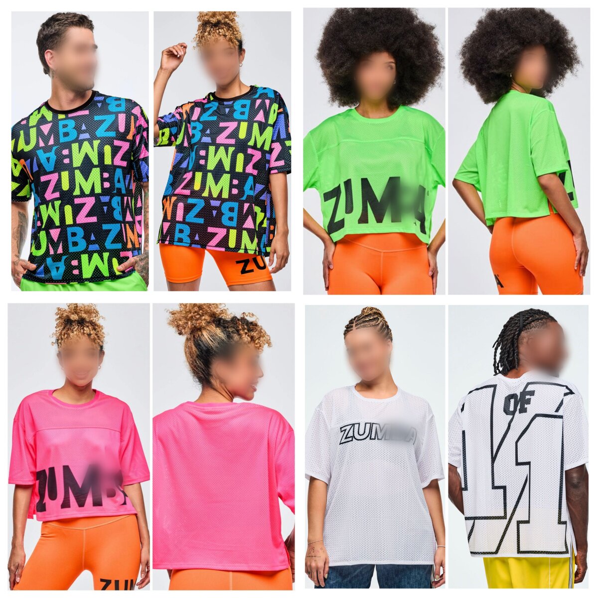 ZW新款现货健身服瑜伽休闲舞蹈服透气网布上衣短袖彩色 1136 1137