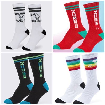 Zum健身瑜伽瑜伽短袜长袜