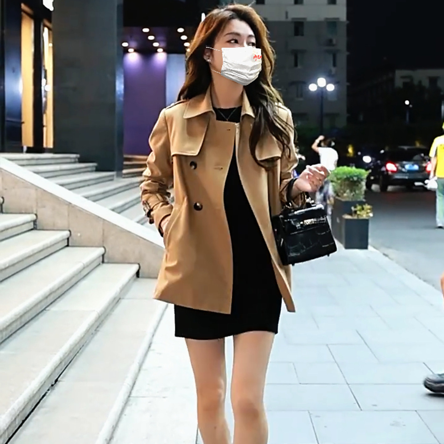 2025新款春秋短款风衣外套女高级感小个子设计感休闲上衣百搭洋气