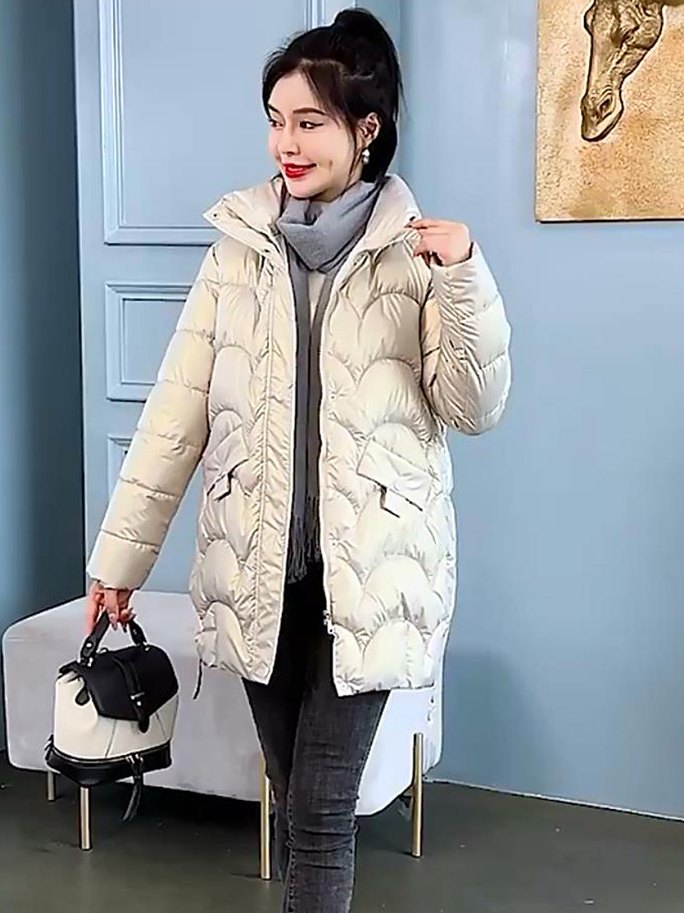 杭璐棉服女2022冬季新款
