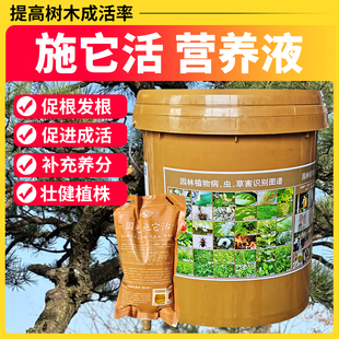 国光施它活大树营养液吊针液植物生根液树木移栽输液袋果树