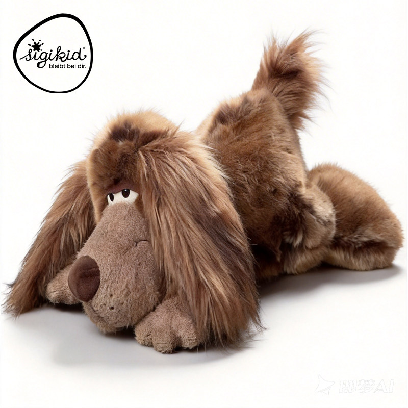 Sigikid德国 恶犬出没狗狗公仔玩偶搞怪呆萌小狗毛绒玩具生日礼物