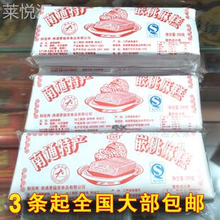 南通特产景福斋嵌桃麻糕250克纯手工制作3条起全国大部包邮