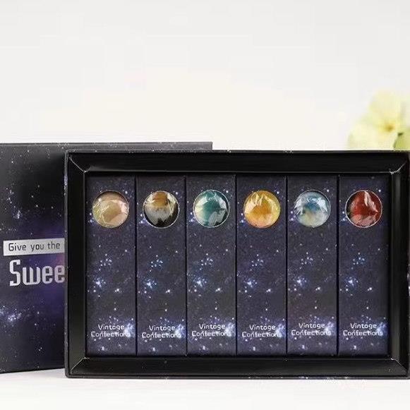星空棒棒糖礼盒装音乐万圣节情人节儿童送女友生日礼物
