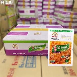 香辣金针菇38g 鲜嫩即食 寿司料理 一碟香 整箱价 包邮 100包