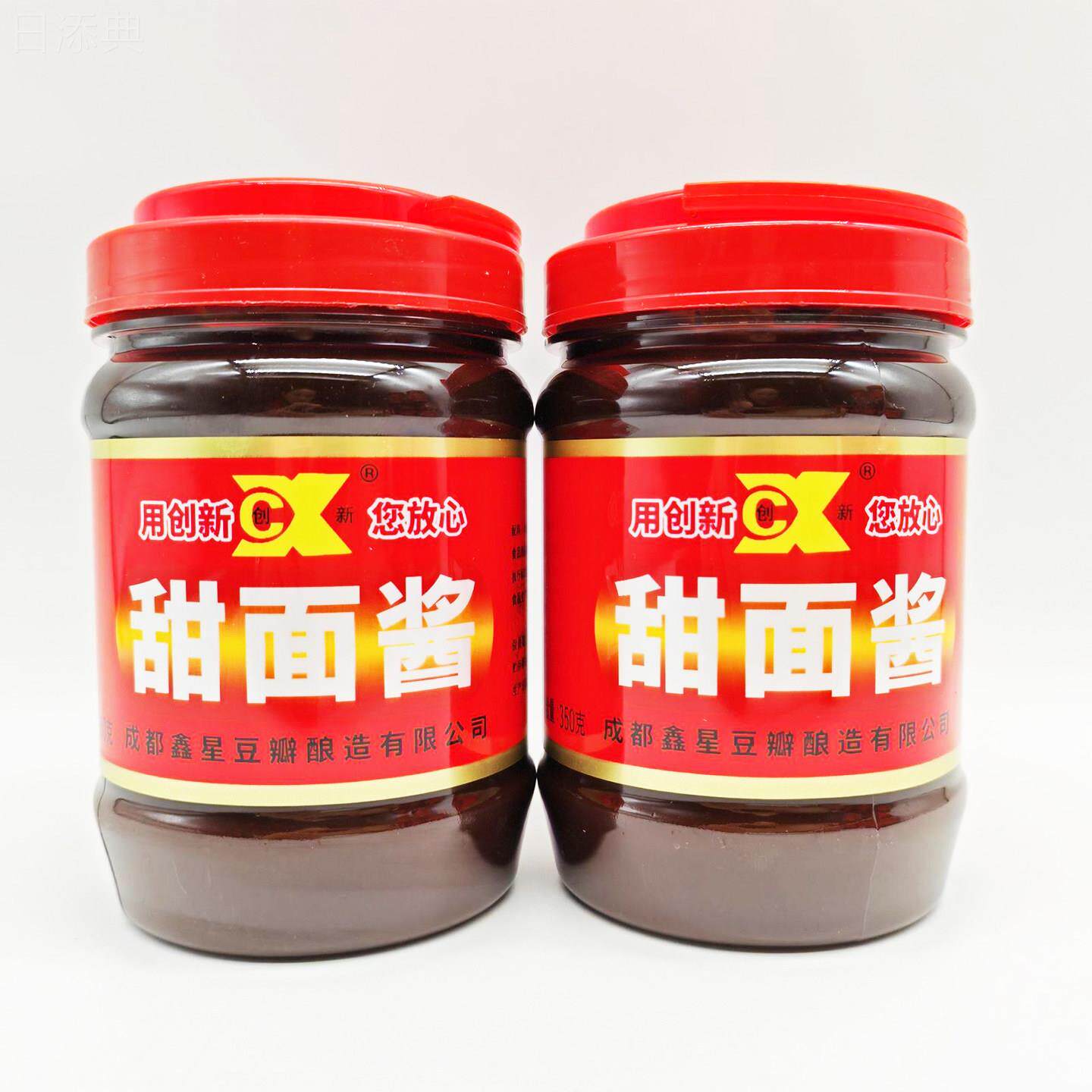 创新甜面酱350g*24瓶整箱重庆杂酱面酸辣粉卤肉卷美味烤鸭蘸酱