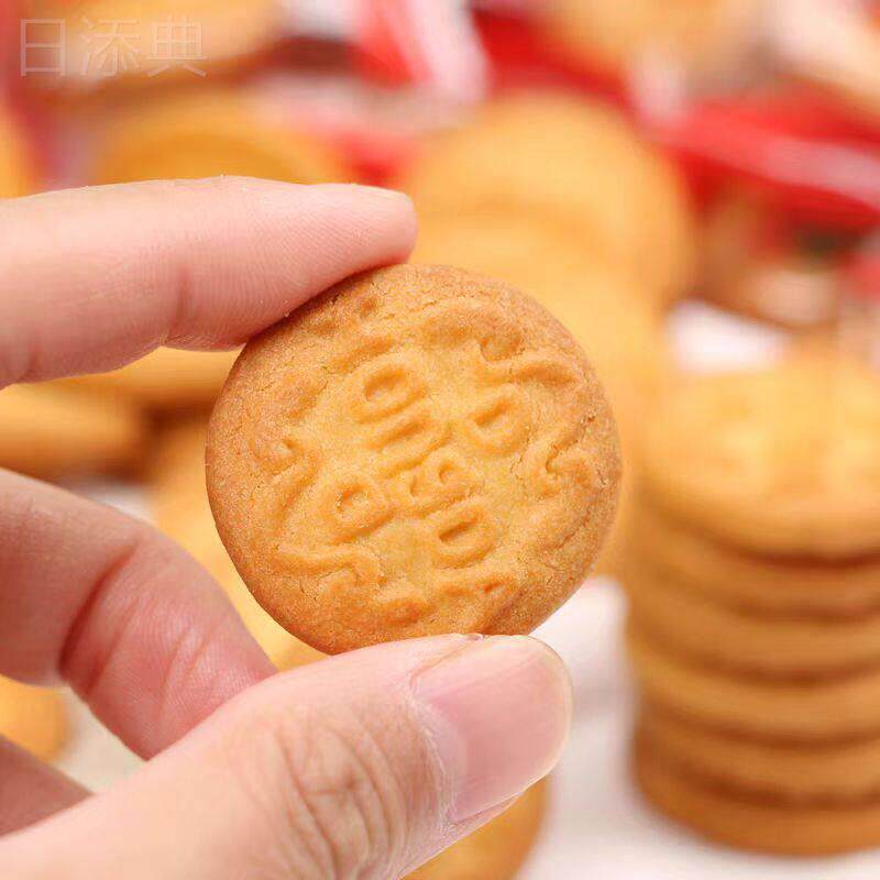 鸿达芝麻乳酸菌饼干抹茶糕点栗蓉饼400g红枣饼干单独包装休闲零食