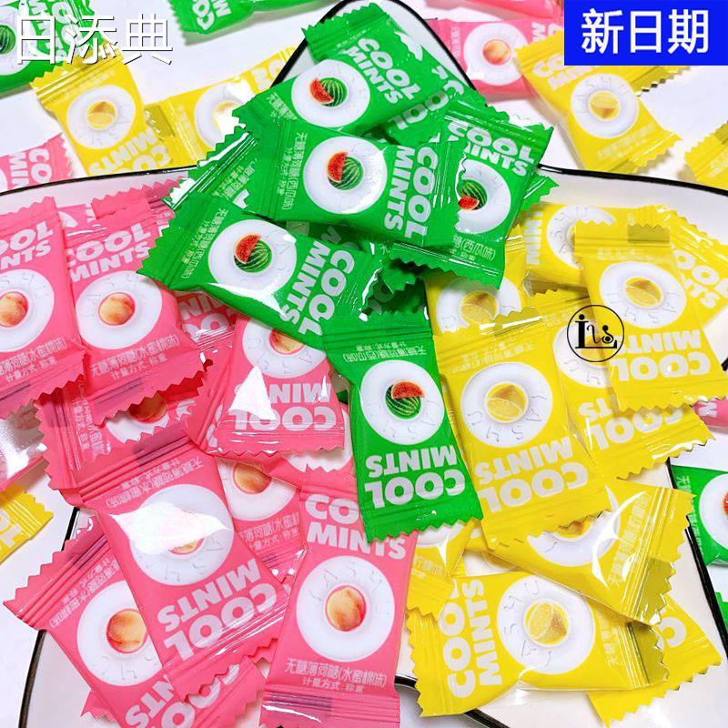 coolmints薄荷糖万圣诞节糖果口哨圆圈糖果盒小随身带酸甜水果糖