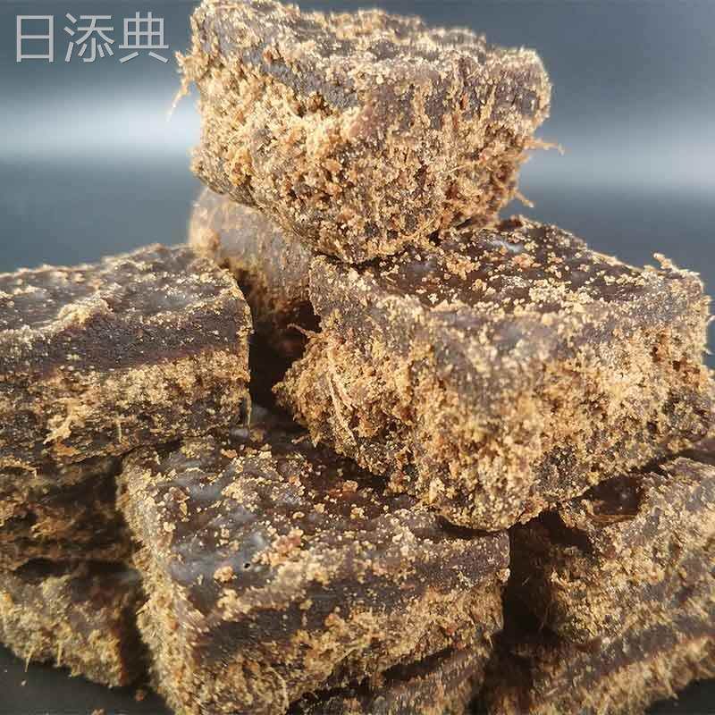 姜汁红糖块甘蔗熬制土红糖古红糖块月子辣味老红糖黑糖500g