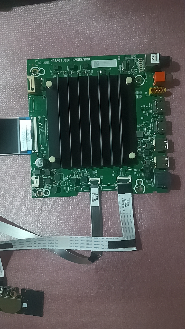 原装东芝65M540F(BOM5)主板RSAG7.820.12085配屏HD650Y1U51