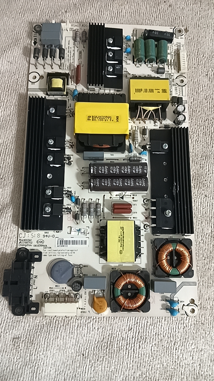 原装海信LED50L690U LED55EC290N LED55K220电源板RSAG7.820.6106