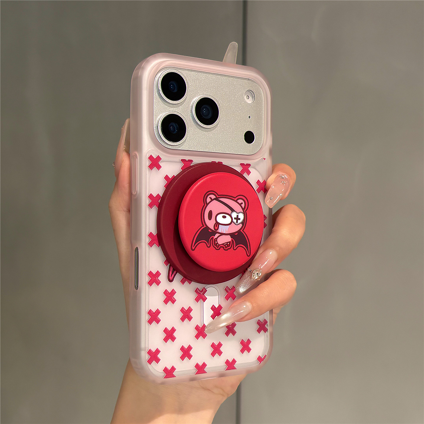 简约个性卡通暴力小熊磁吸支架适用苹果17promax手机壳iphone16女新款15磨砂肤感17pro防摔16pro保护套14网红,3C数码配件,手机保护套/壳,淘宝优惠券,粉丝福利购,淘宝优惠卷