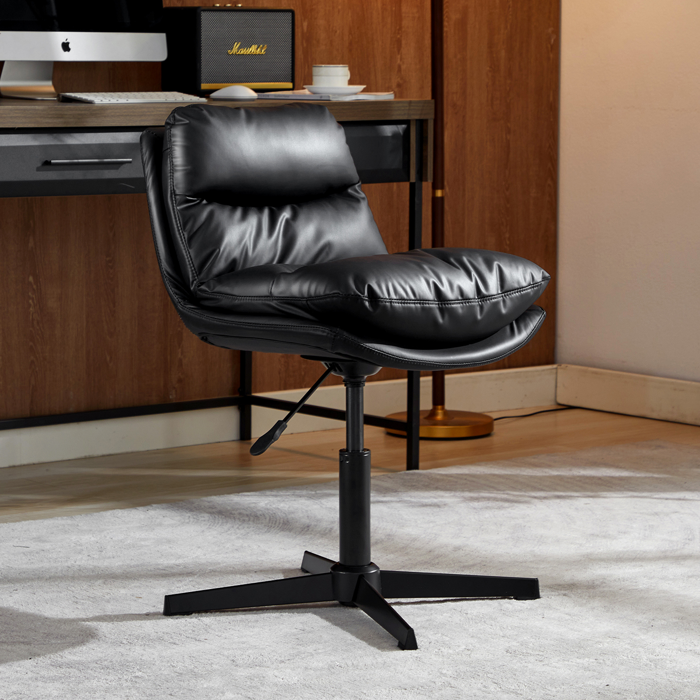 悬浮坐感  四级气杆 黑色芯棒 脚质保五年