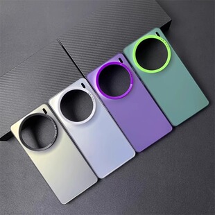 适用VIVOX300手机壳新款 外壳保护套 vivo镭射彩银极简约纯色viv0X200Pro软硅胶vivix叉200mini防摔por男磨砂