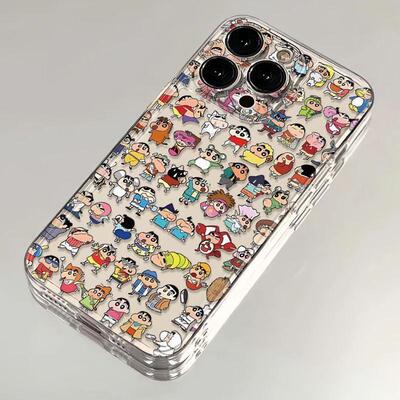 满屏蜡笔小新适用OPPOFINDX7ULTRA手机壳OPPOReno15卡通K12/11x超火FINDX6/FIND5/3全包K10活力版k9s/pro保