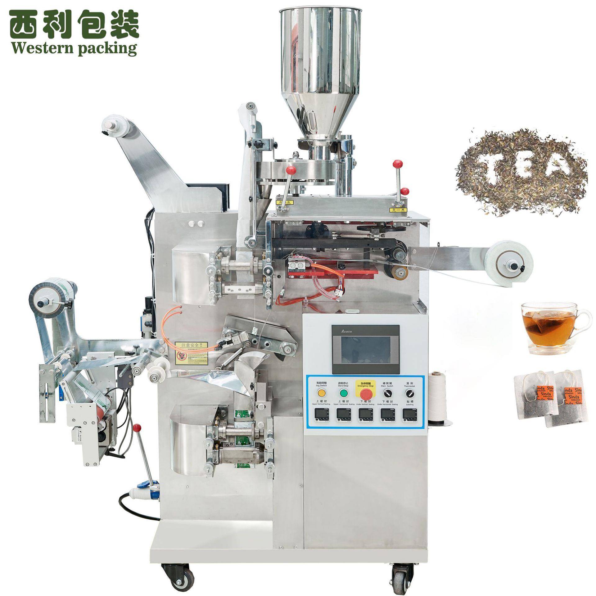 厂供应斯里兰卡锡红茶包西利包装装机茶 红家碎茶分装机 过兰滤纸