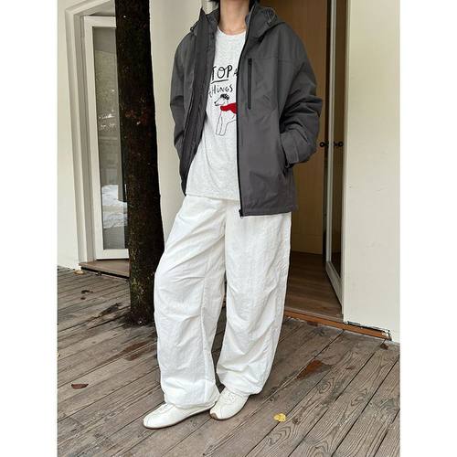 女冬季新款加绒MMCDITION休闲裤