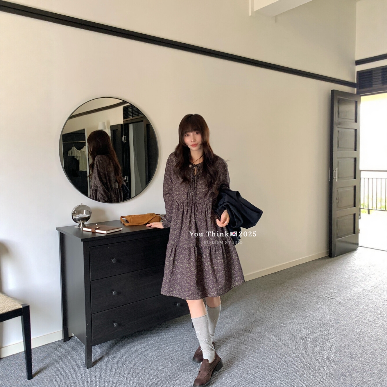 【YouThink】十三行时尚复古碎花