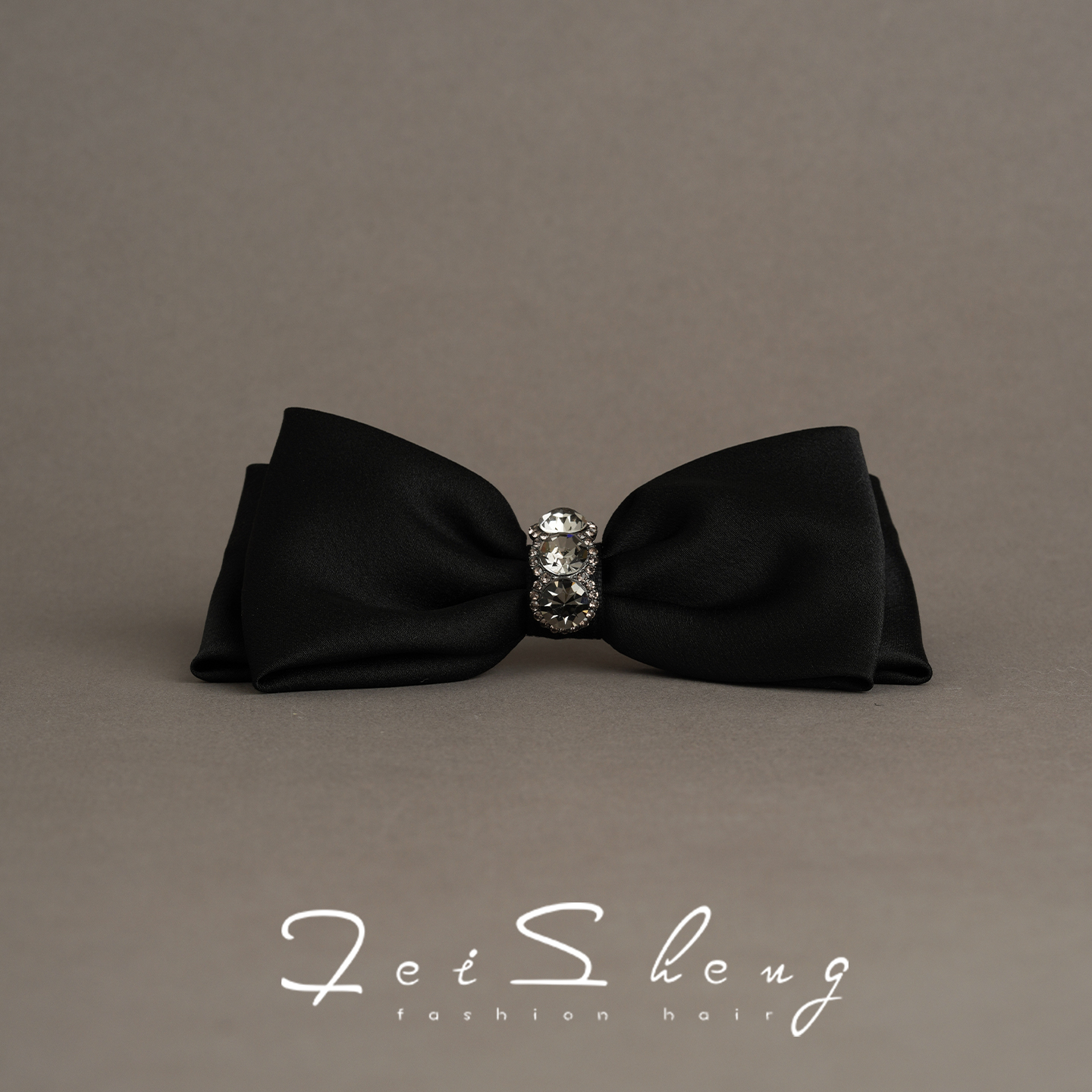 妃晟弹簧夹布艺发卡蝴蝶结