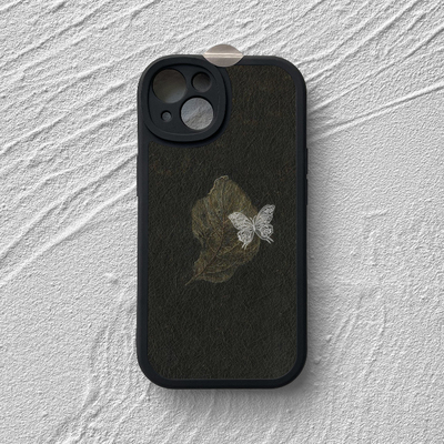 苹果安卓大眼小羊皮硅胶软壳复古