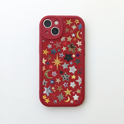 苹果安卓多种型号大眼小羊皮个性