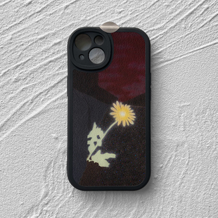 烬里生光适用iPhone17promax苹果16手机壳小米15华为pura70新款mate80红米K60vivox300红色荣耀创意保护套14