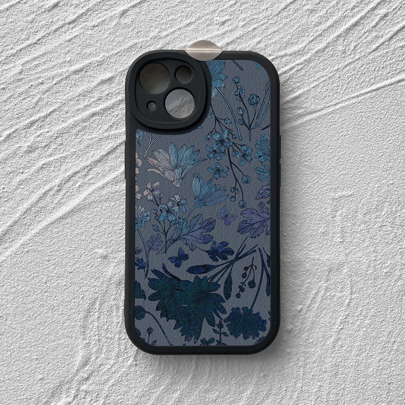 夜阑花径适用苹果17手机壳iPhone16promax15小米17华为nova14复古风小羊皮p80荣耀mate70一加oppo保护套vivo,3C数码配件,手机保护套/壳,淘宝优惠券,粉丝福利购,淘宝优惠卷