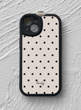 幸运波点适用iPhone17promax苹果16o小米15个性pporeno14新款mate70华为p80荣耀400菲林手机壳13vivos30x200