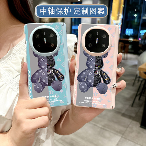 适用华为matex5手机壳x6潮牌熊