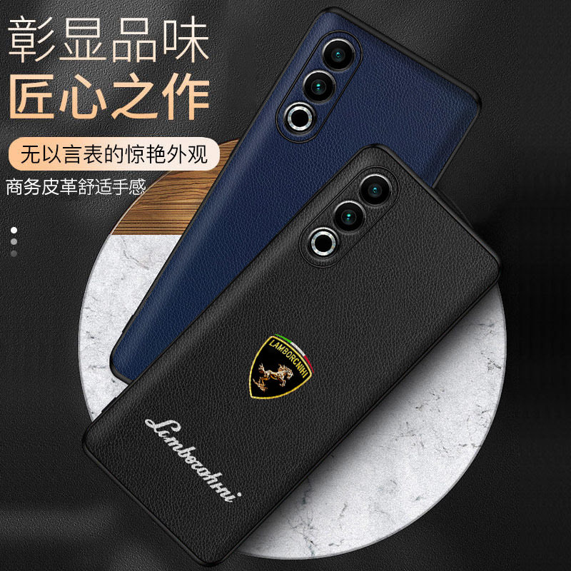 车标荔枝纹适用于一加ace3v手机壳新款适用于一加ace3保护套软边商务皮革适用于ace2pro防摔轻奢全包防摔适用