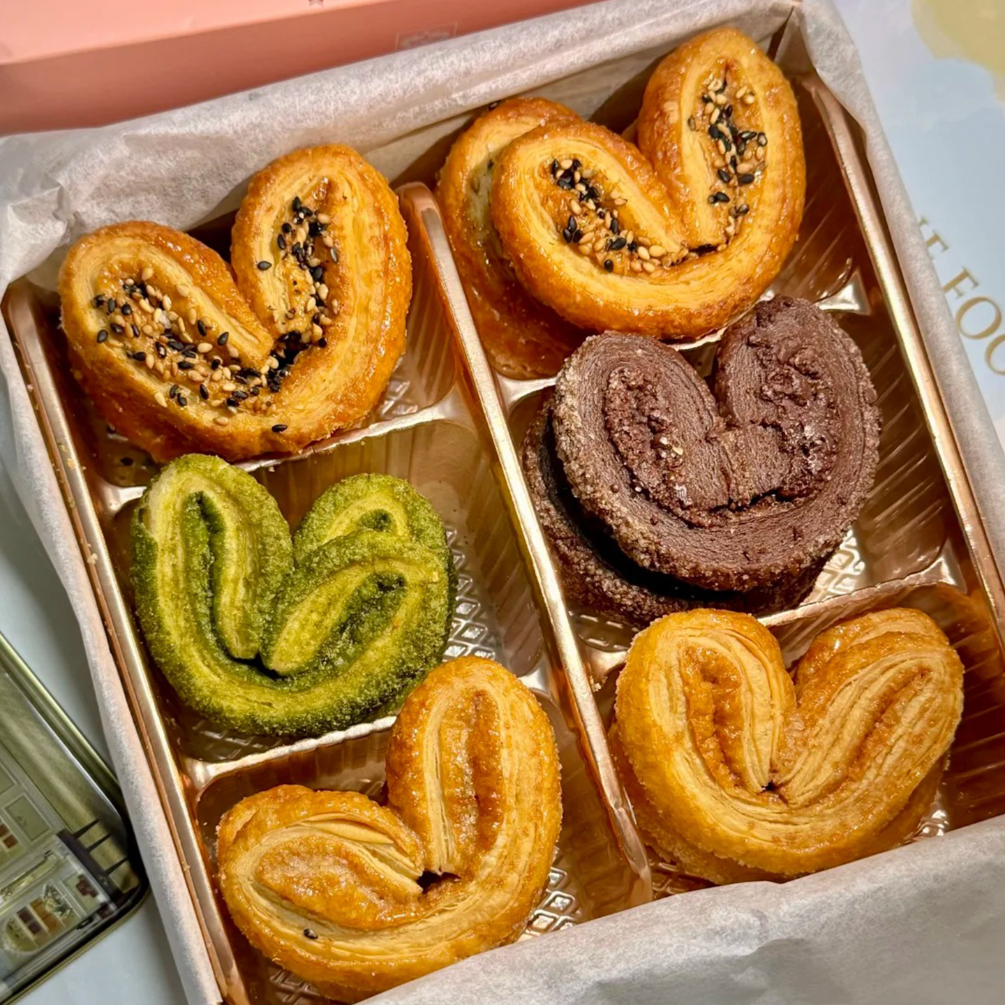 奶香浓厚！蝴蝶酥糕点网红千层酥马蹄酥解馋休闲好吃零食上海饼干