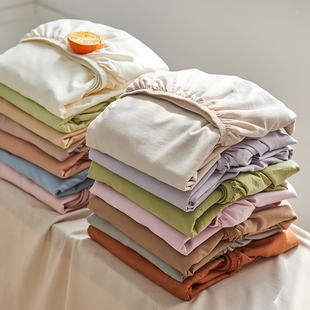 纯色防滑床笠单件床单包裹式全包围床罩席梦思床垫套保护套防尘罩