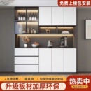 实木酒柜展示柜客厅置物架轻奢小户型靠墙餐边柜家用收纳柜玄关柜