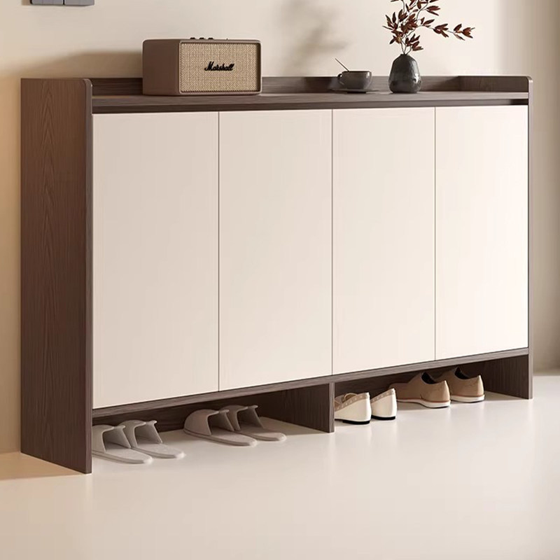 实木鞋柜家用门口玄关入户收纳柜多层靠墙一体大容量定制储物柜,住宅家具,鞋柜,淘宝优惠券,粉丝福利购,淘宝优惠卷